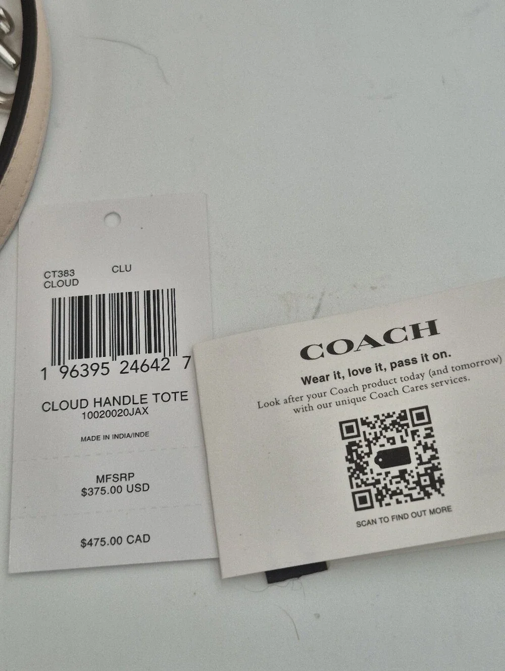 Coachtopia Cloud Handle Tote - Picture 10 of 10